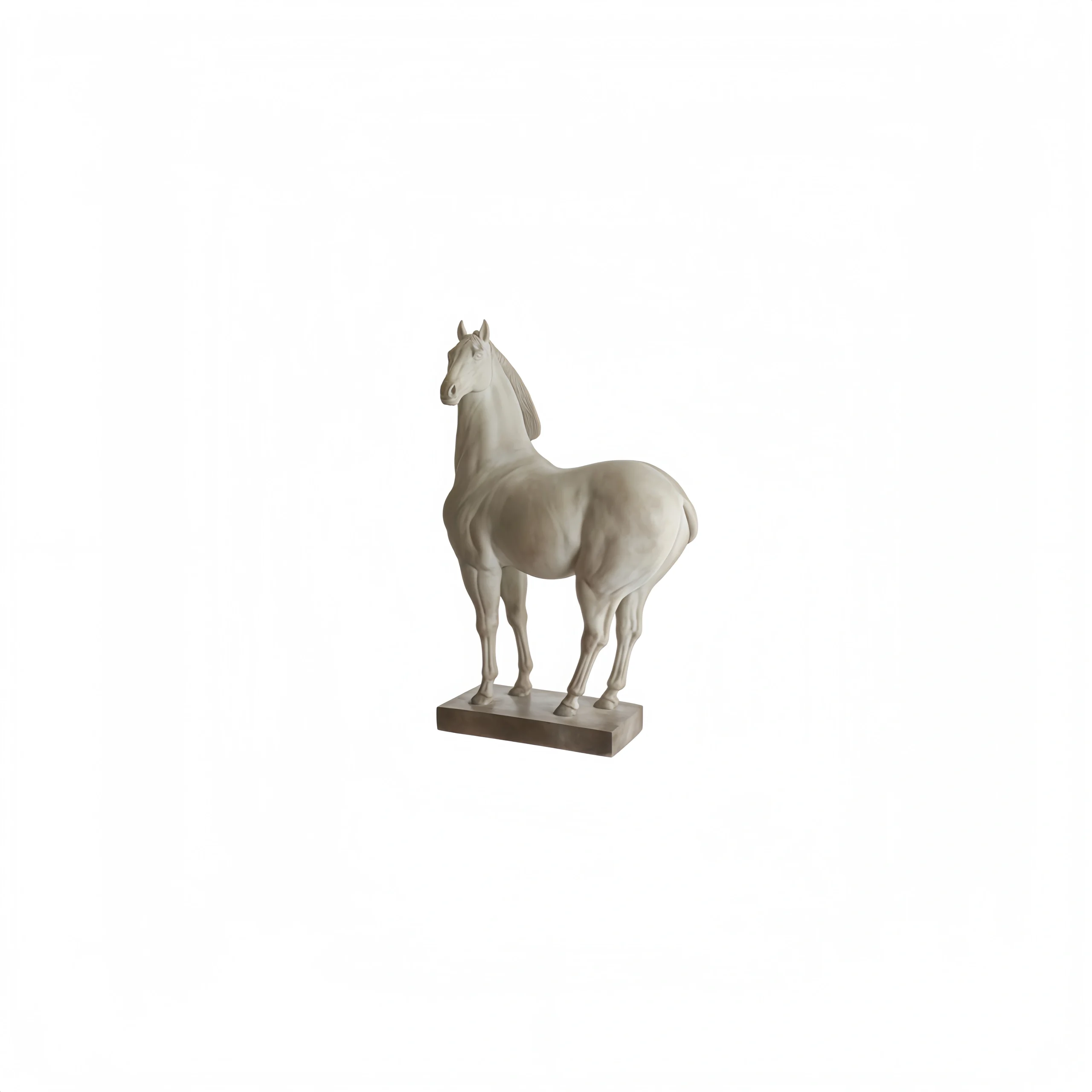Marble Tang Horse Figurine