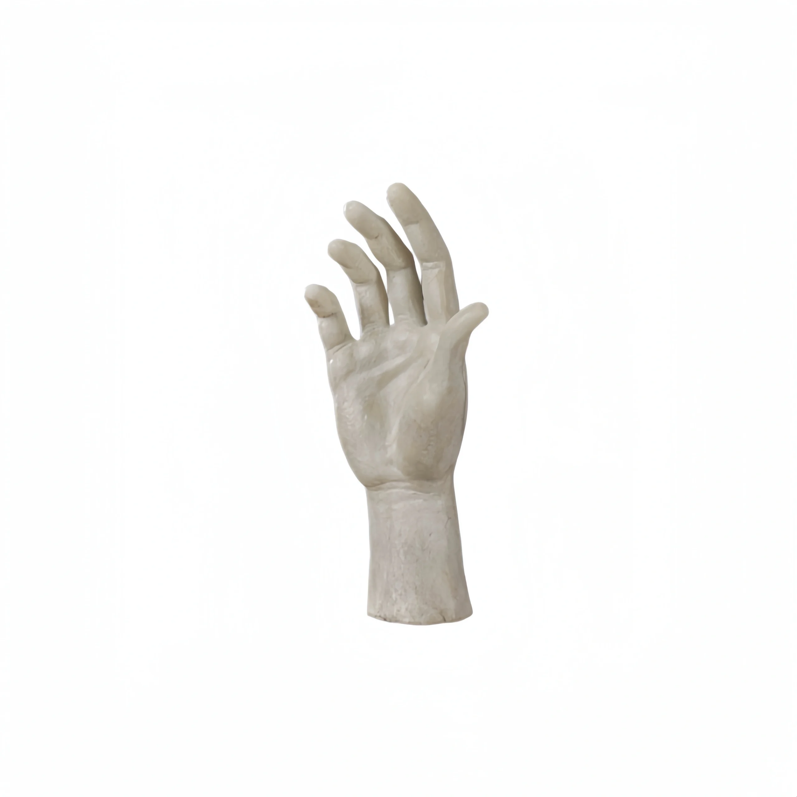 Raised Hand Model Figurine