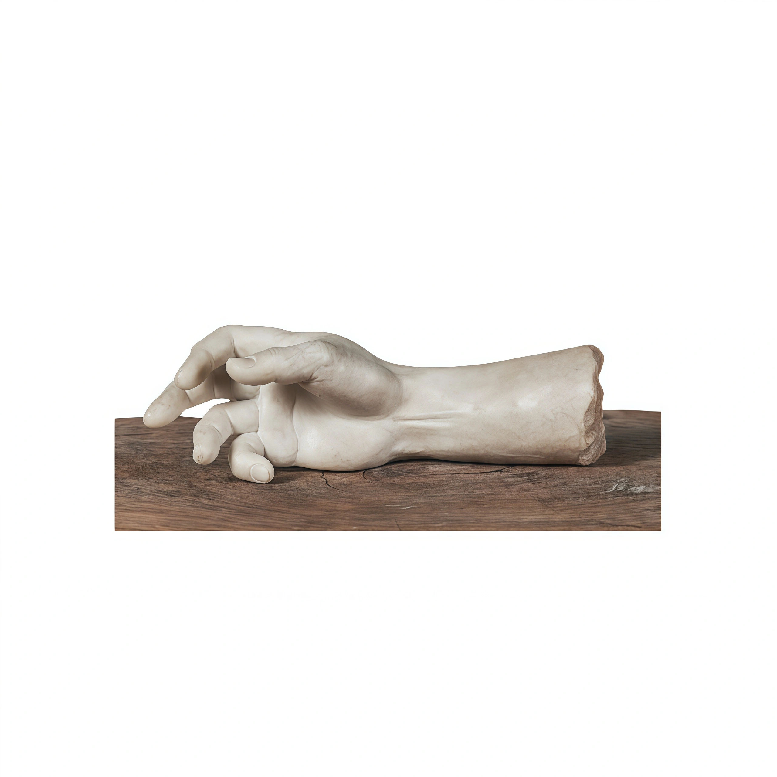 Embracing Hand Figurine