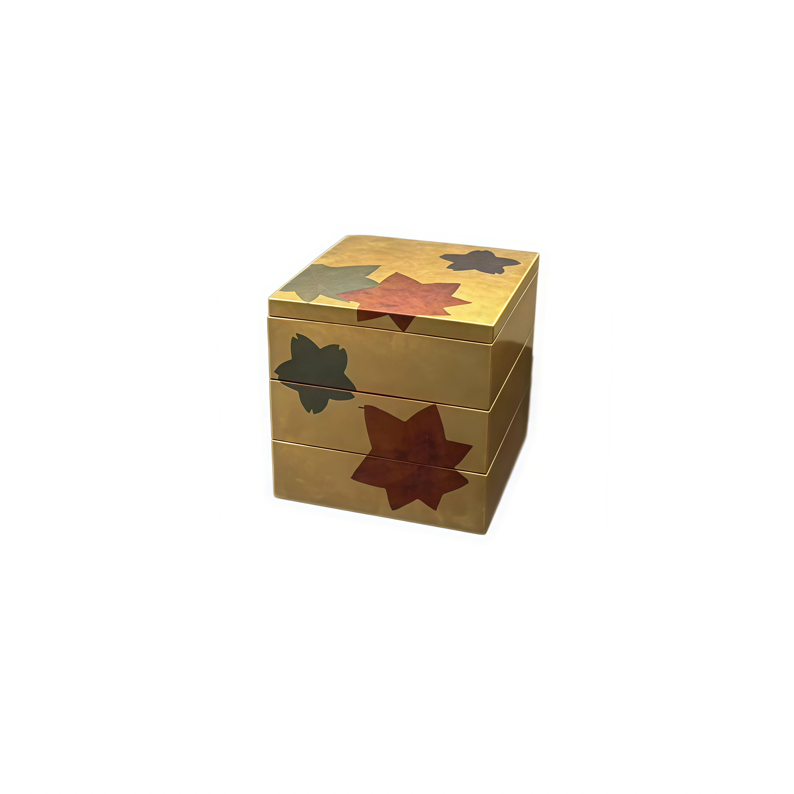 Vintage Gold Lacquer Box