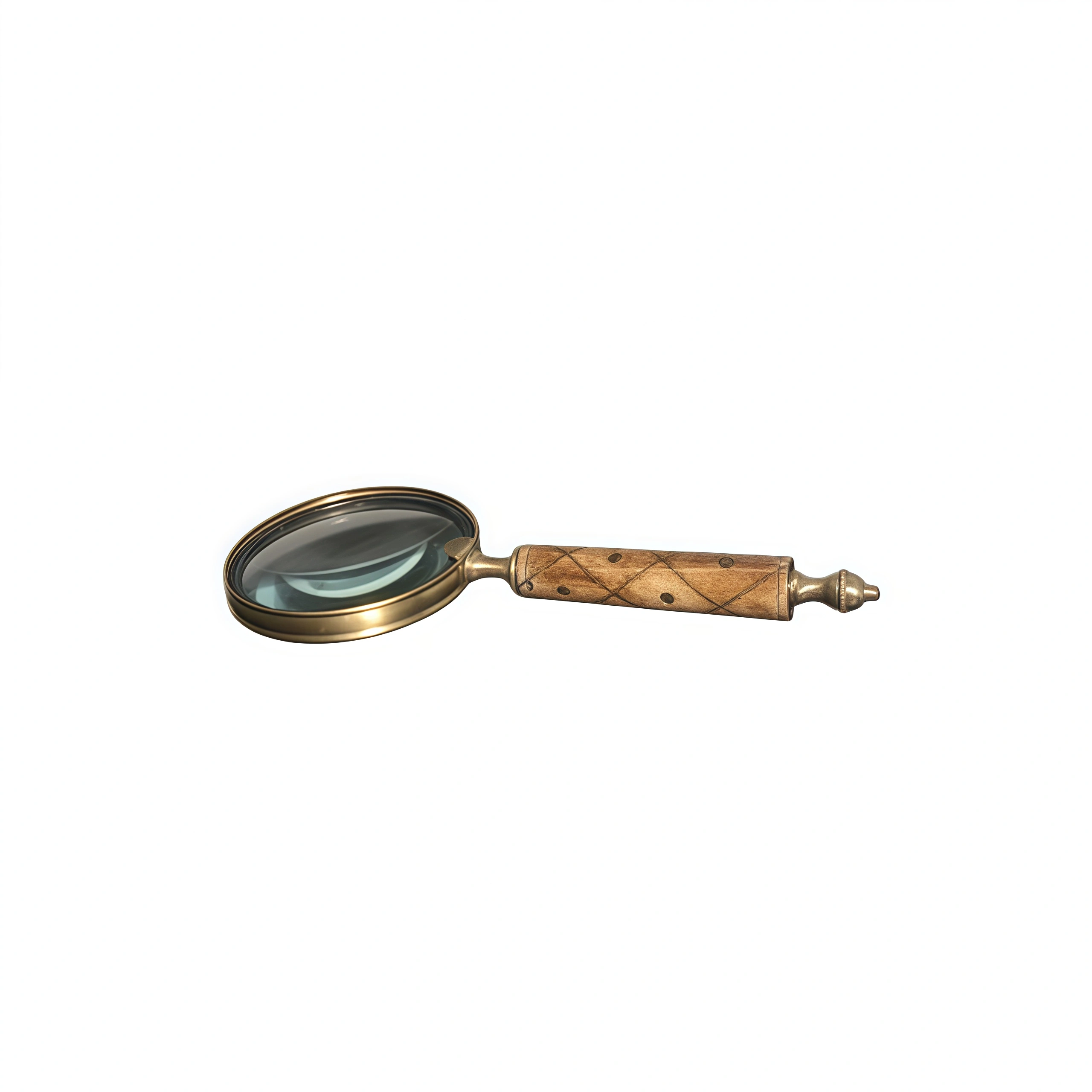 Brass & Bone Magnifying Glass – Style B