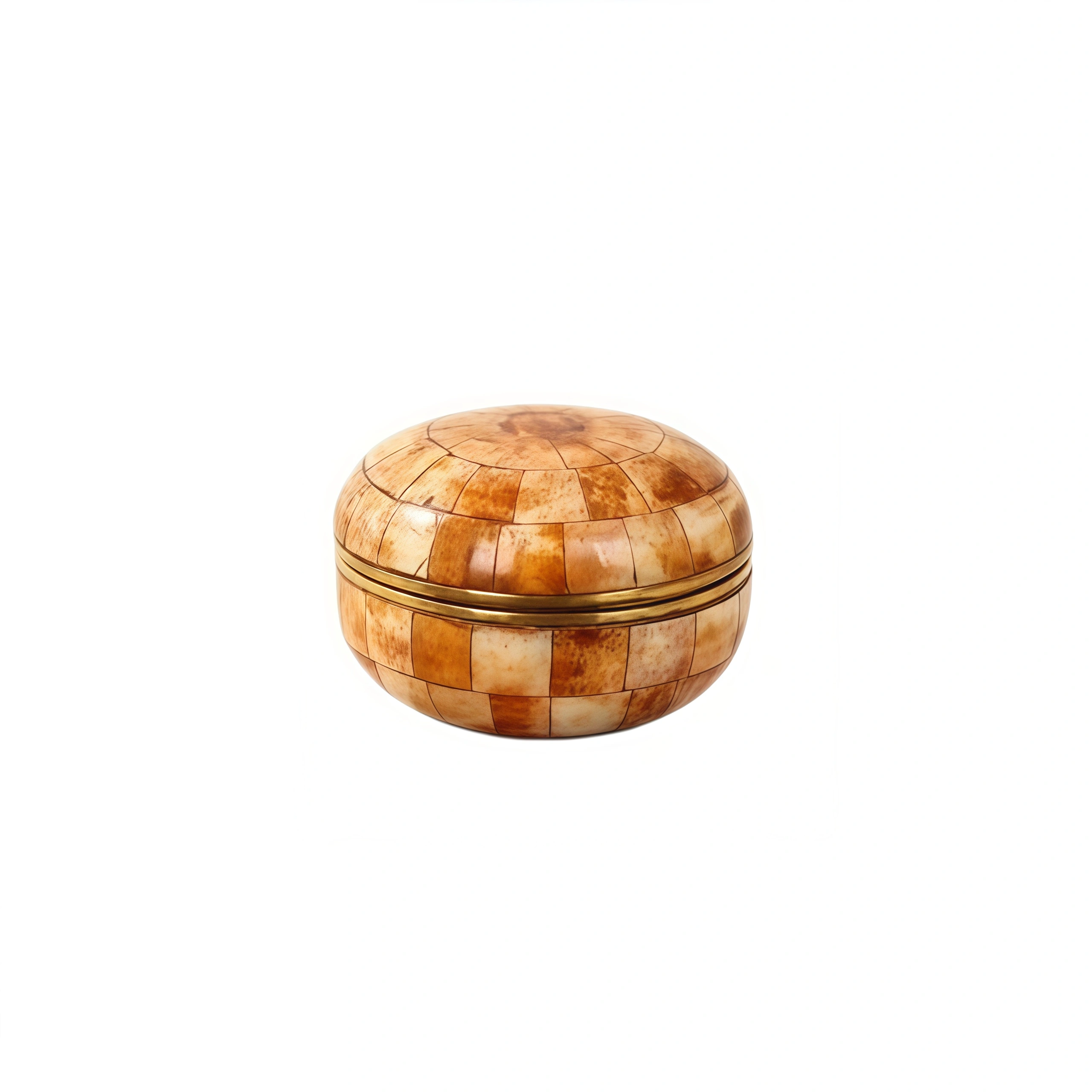 Bone & Brass Jewelry Box