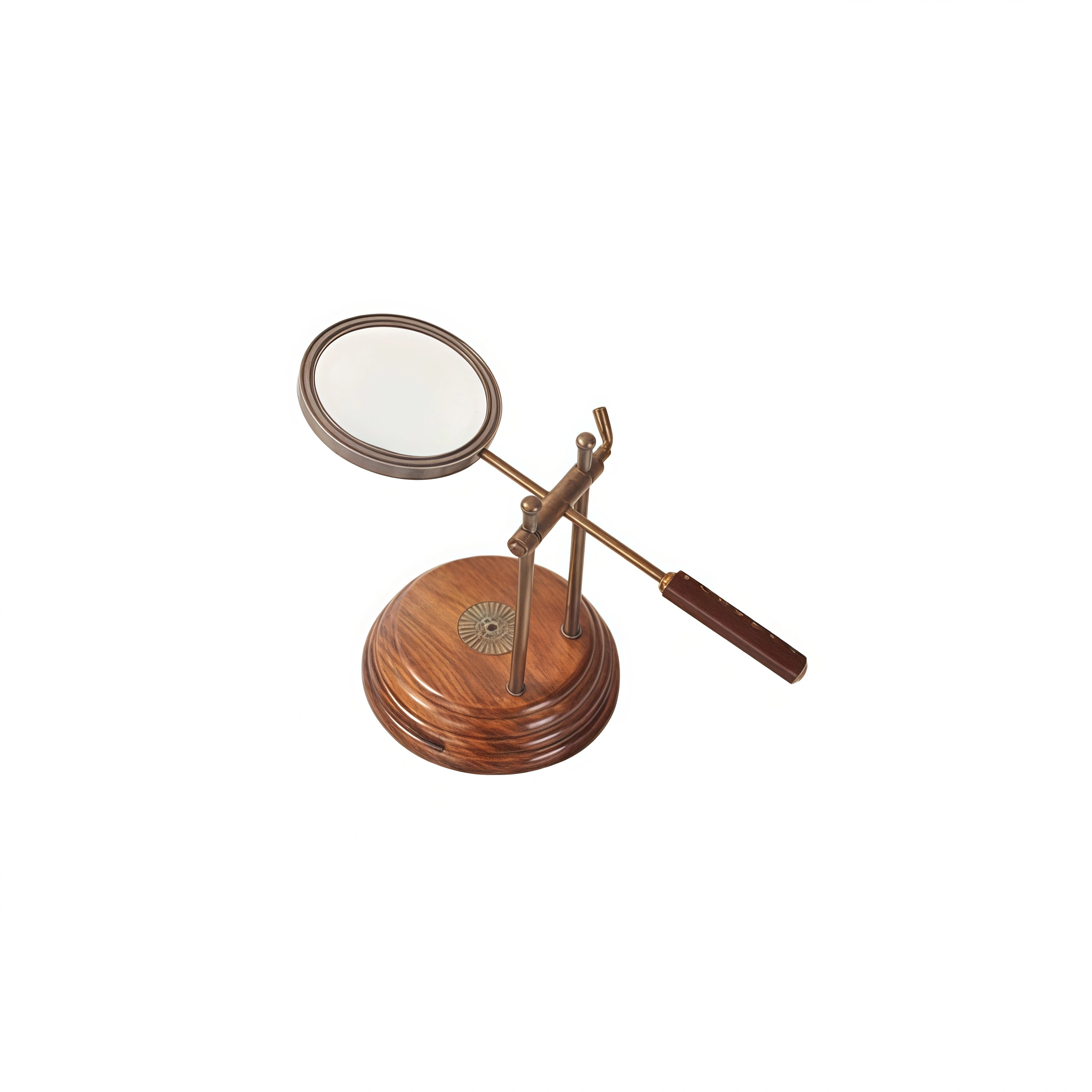 Yellow Mango Wood Magnifying Glass