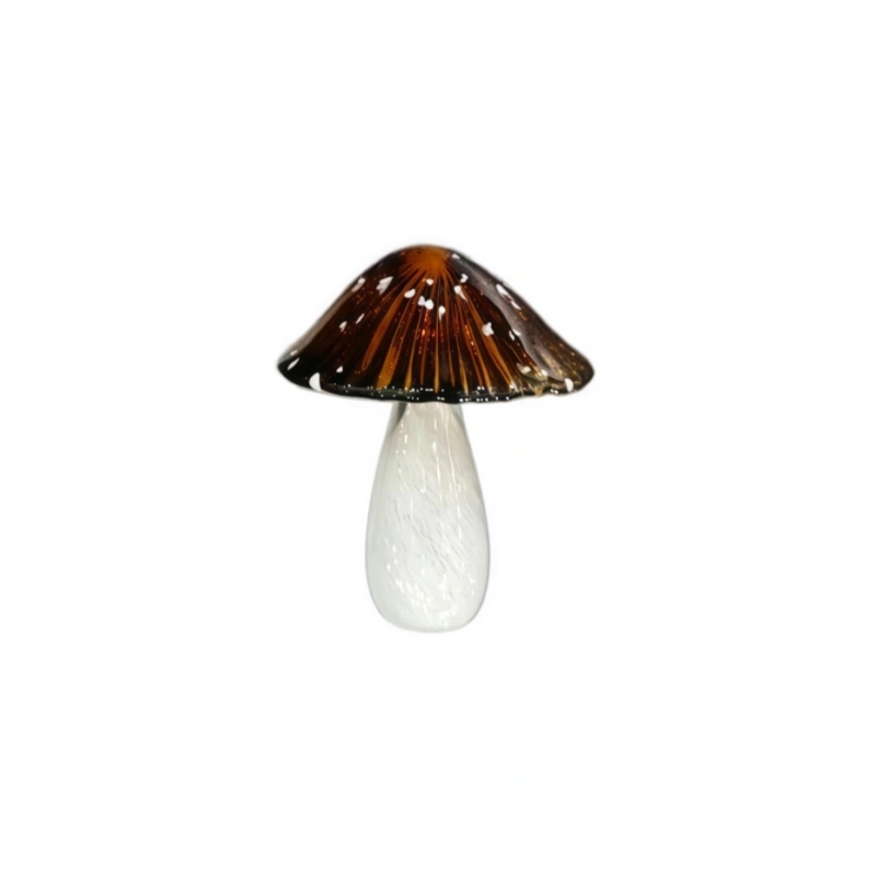 Vintage Glass Mushroom - Small Size