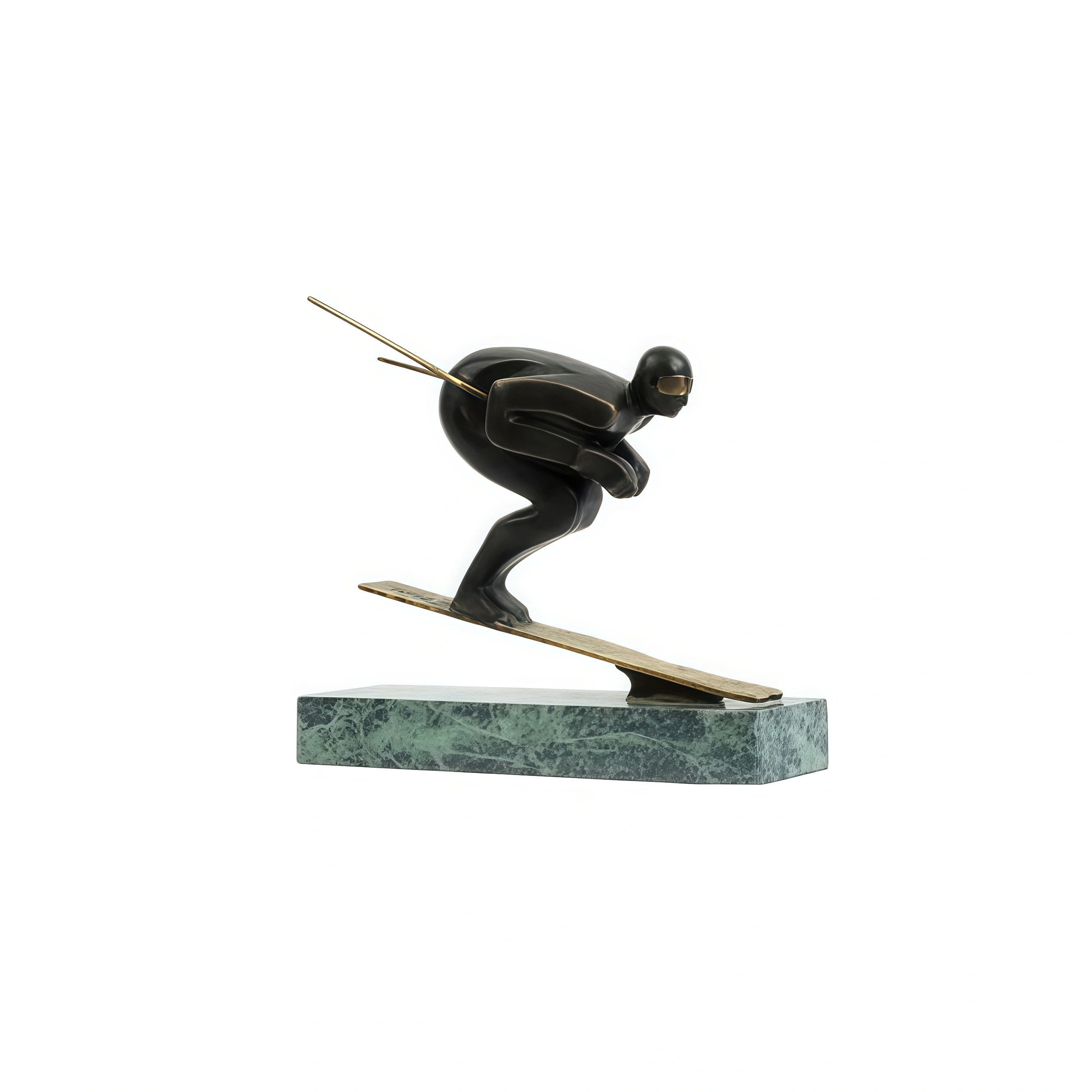 Skier Figurine