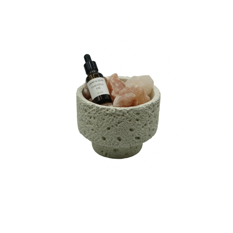 Volcanic Stone Straight Cylinder White Diffuser Stone