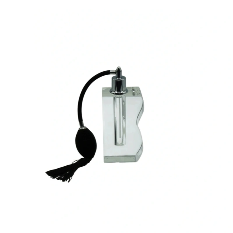 Transparent Crystal Perfume Bottle