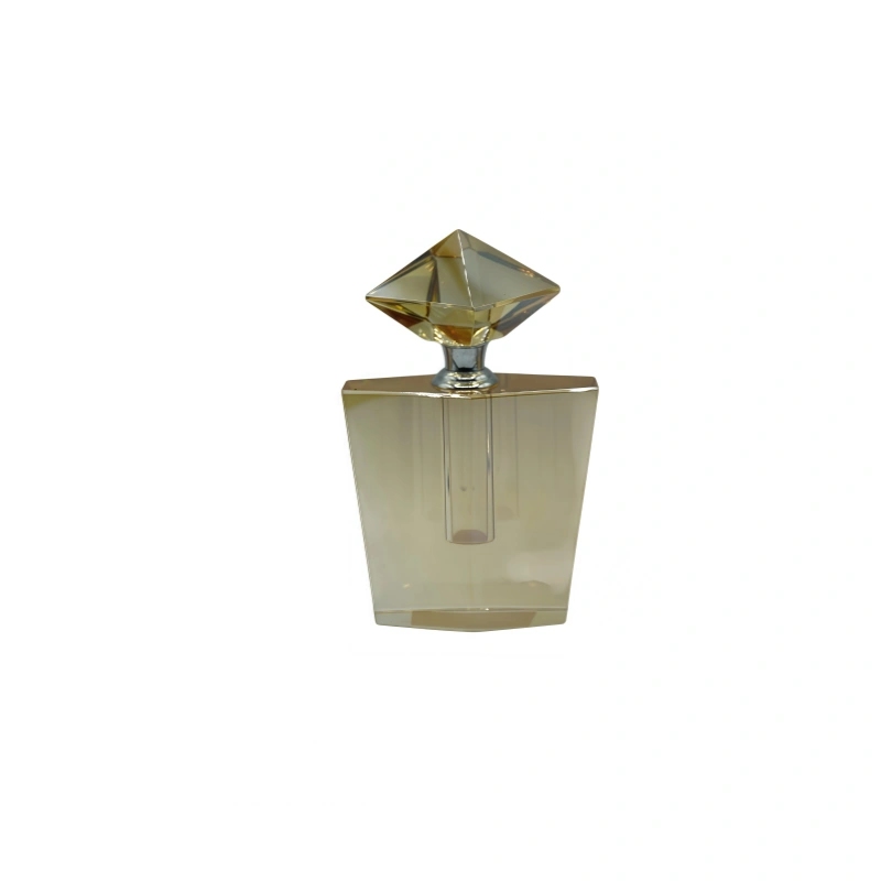 Yellow Crystal Perfume Bottle (Large)