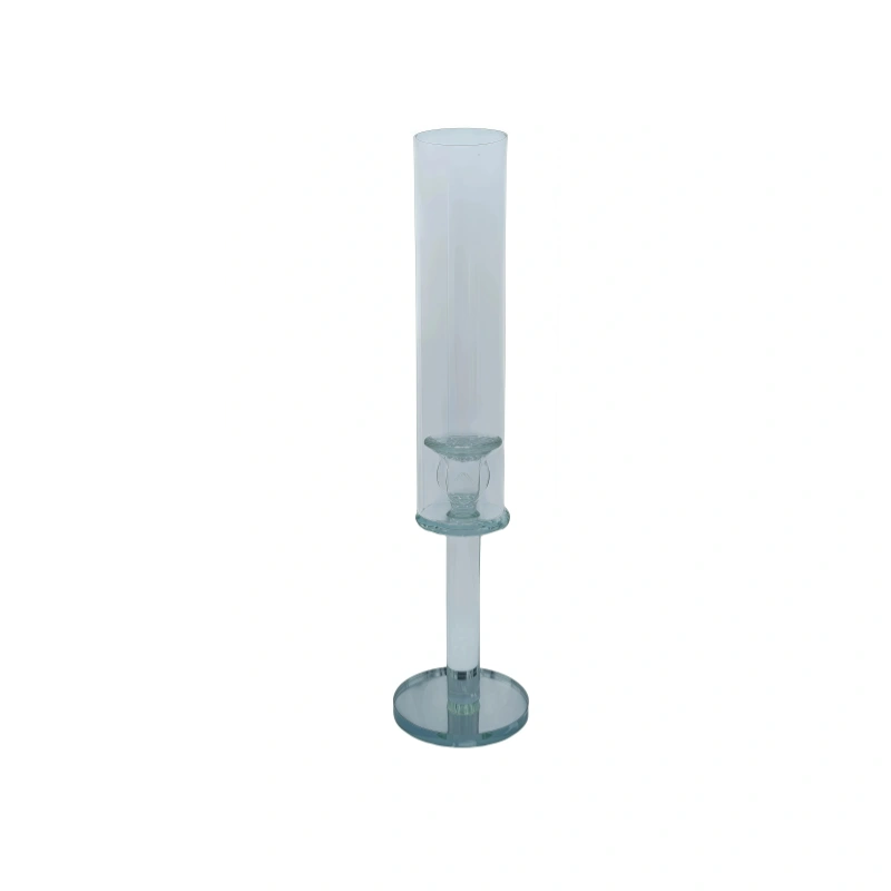 Single Crystal Candleholder with Shade (Low)
