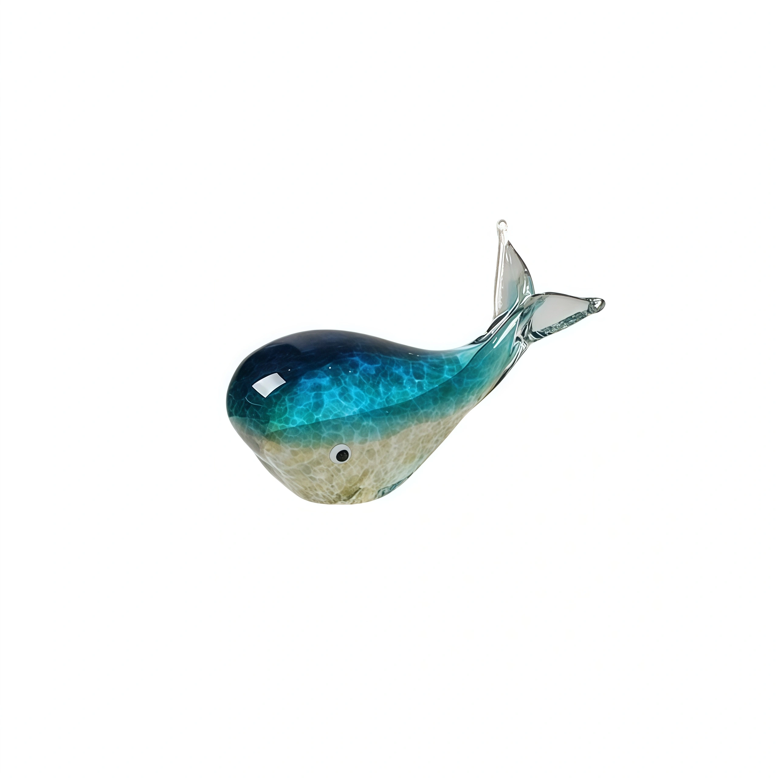 Iridescent Whale Figurine