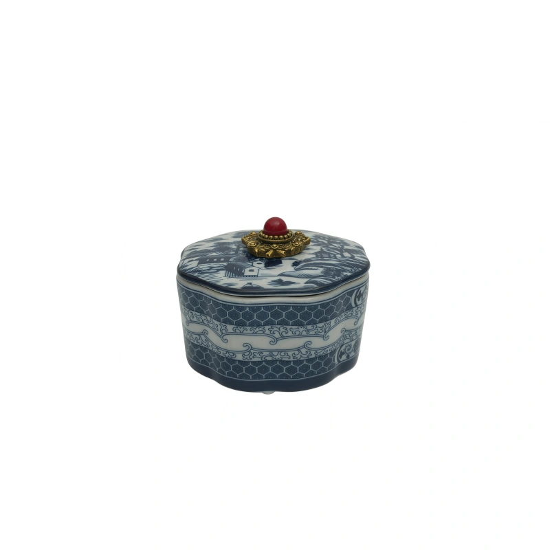 Gemstone Octagonal Box