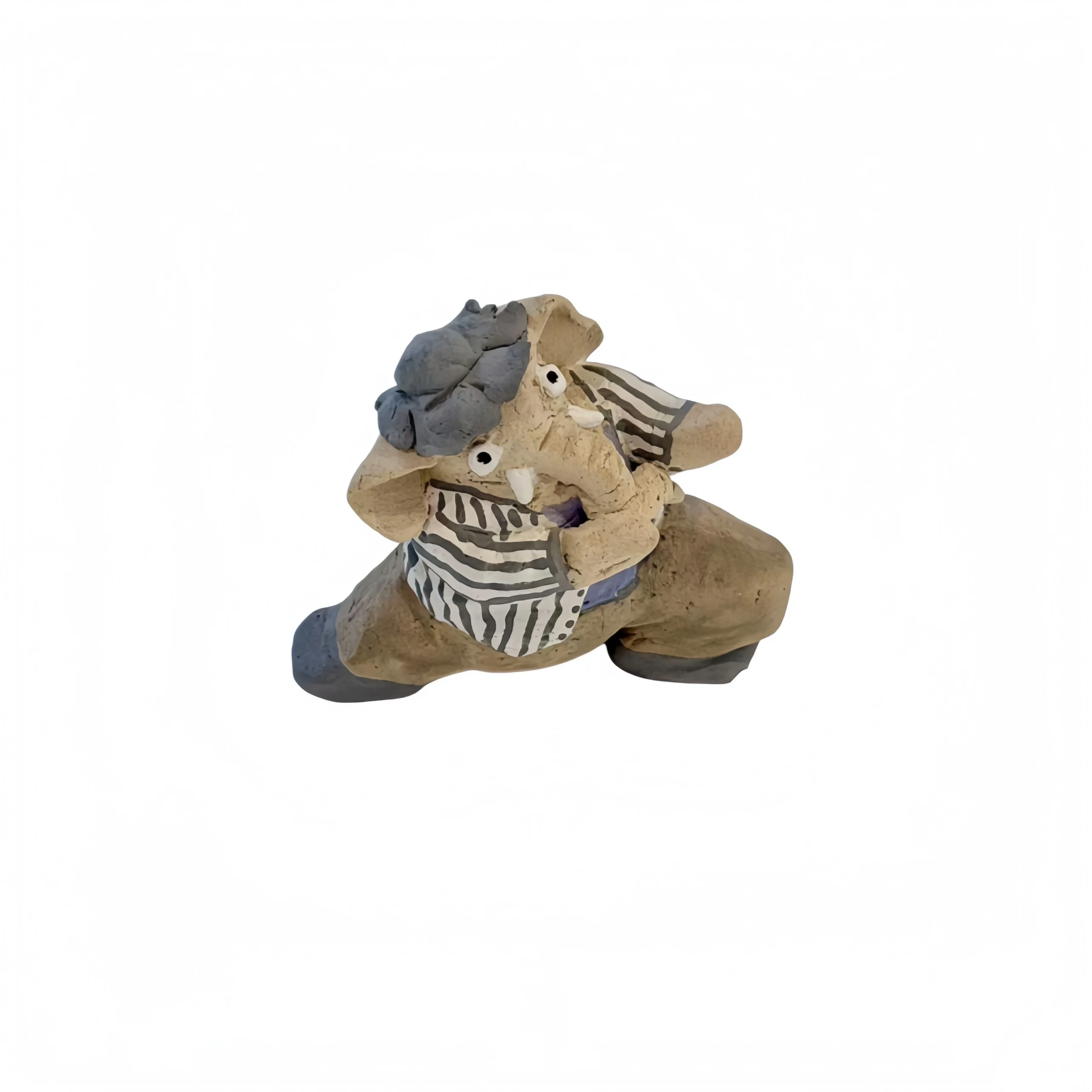 Construction Elephant Figurine