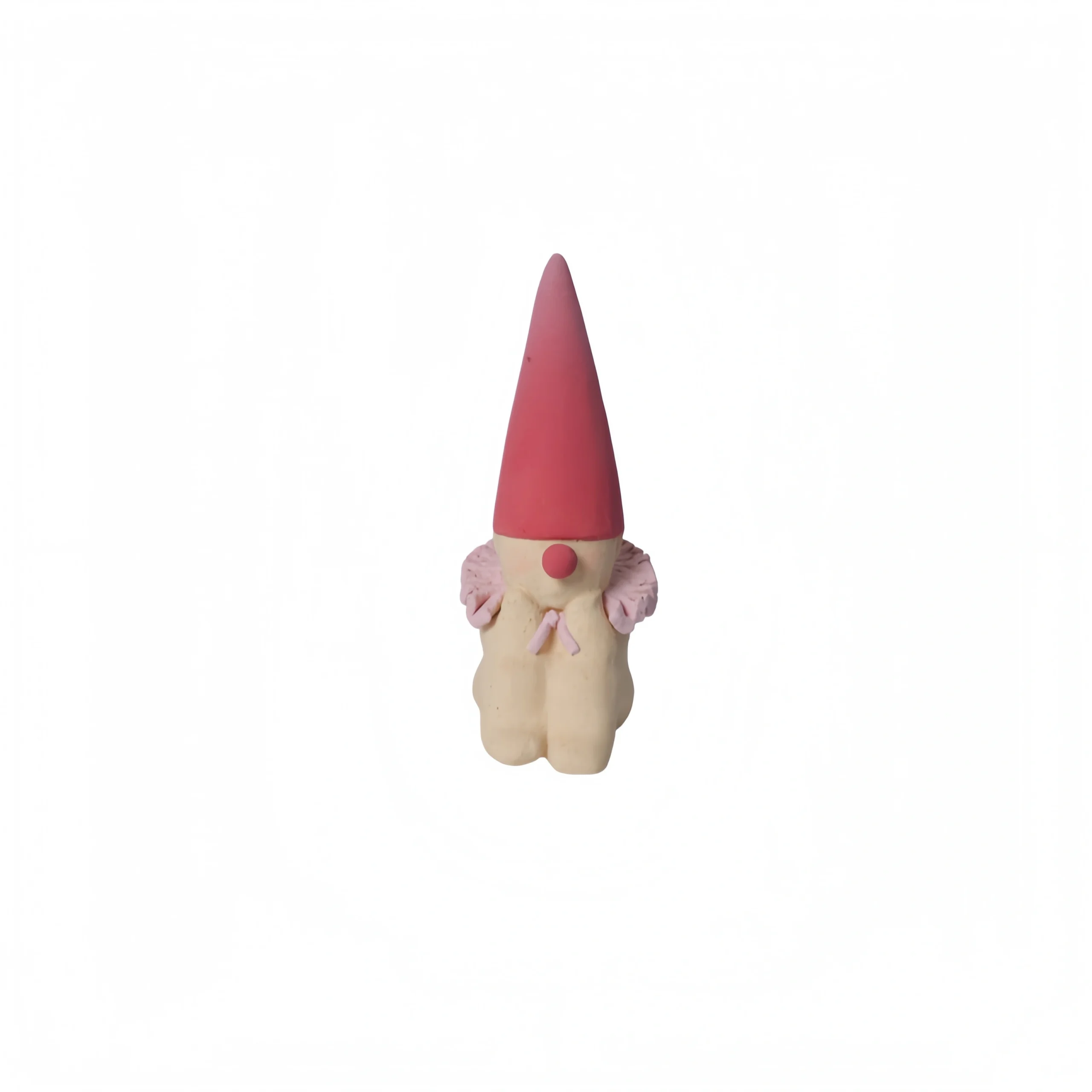 Red Hat Clown Figurine