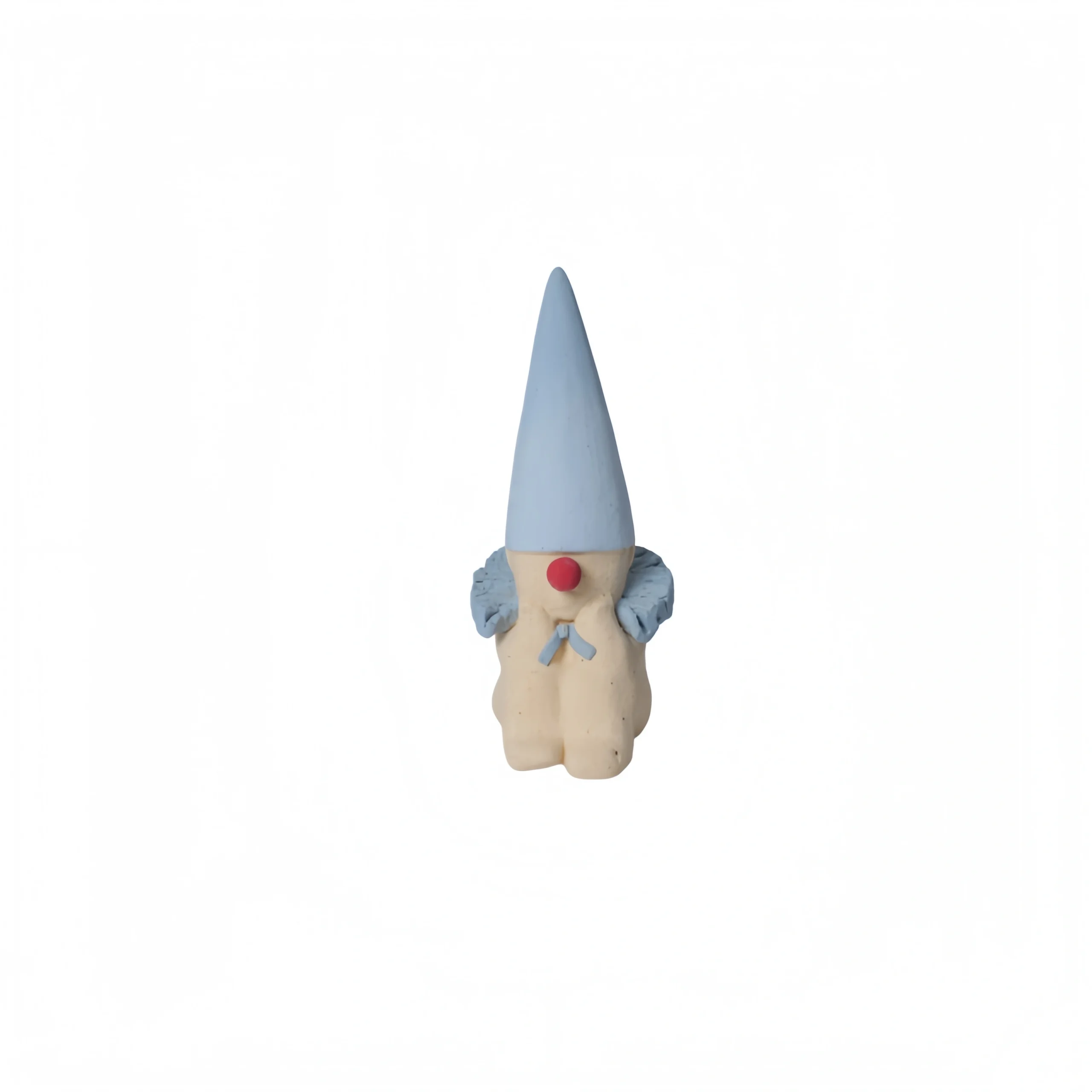 Blue Hat Clown Figurine
