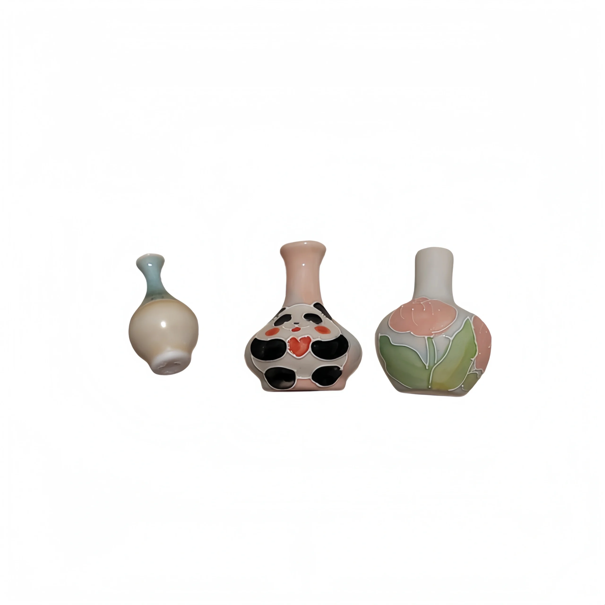 Cartoon Colored Mini Vase