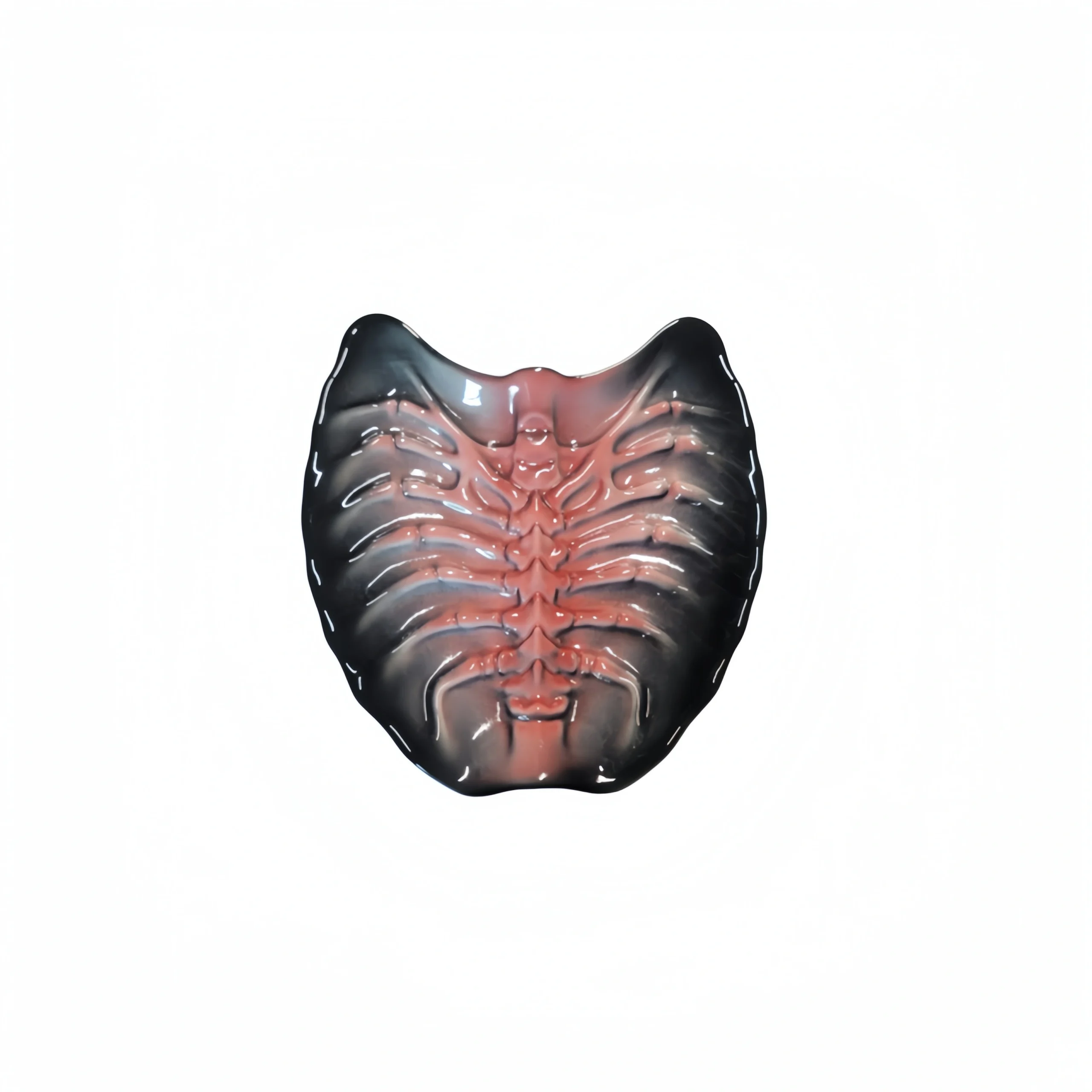 Chestbone Black-Red Plate