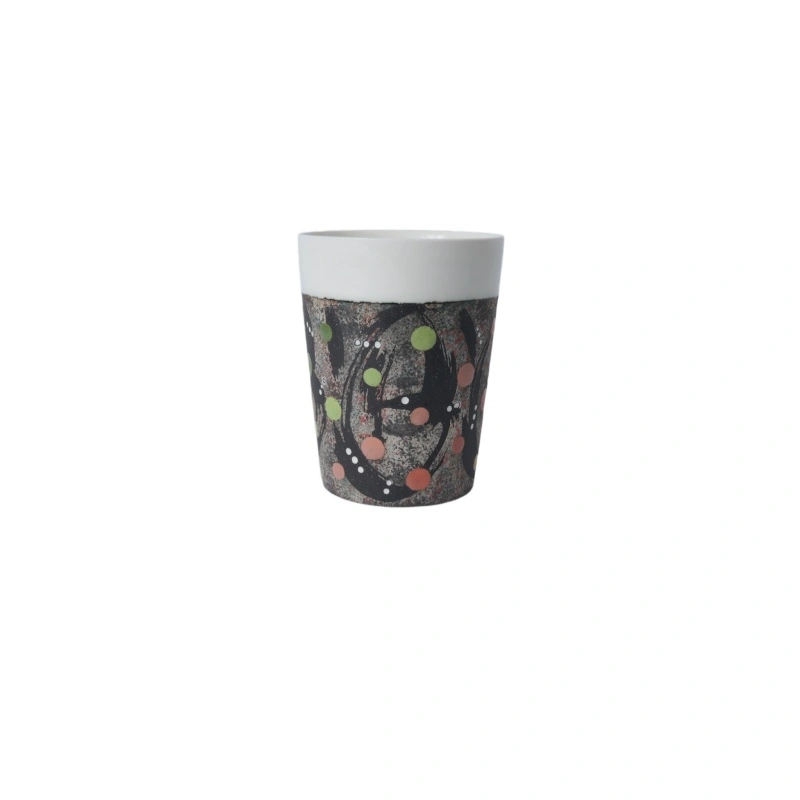 Bean Dot Ceramic Cup - Large