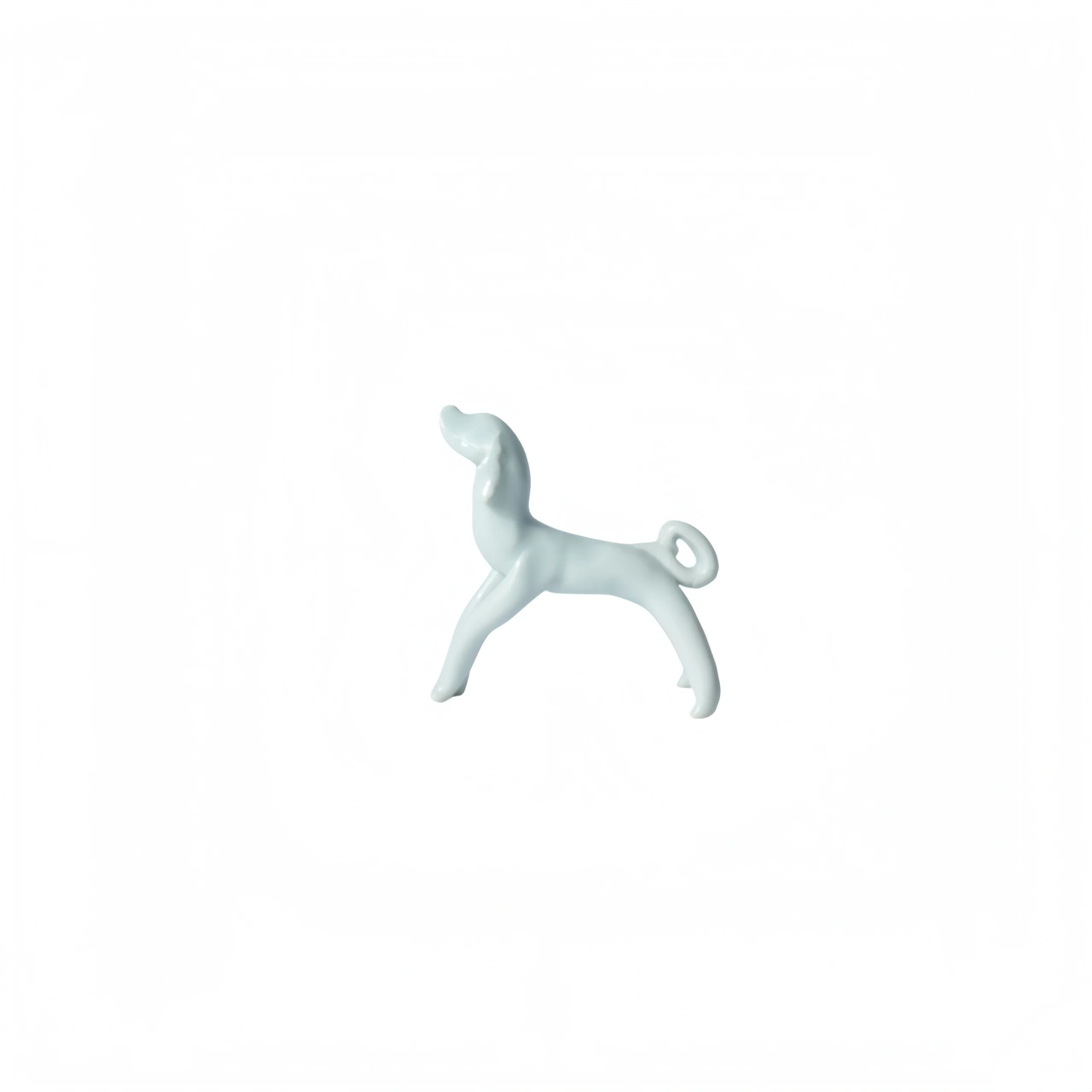 Celadon Puppy Ornament