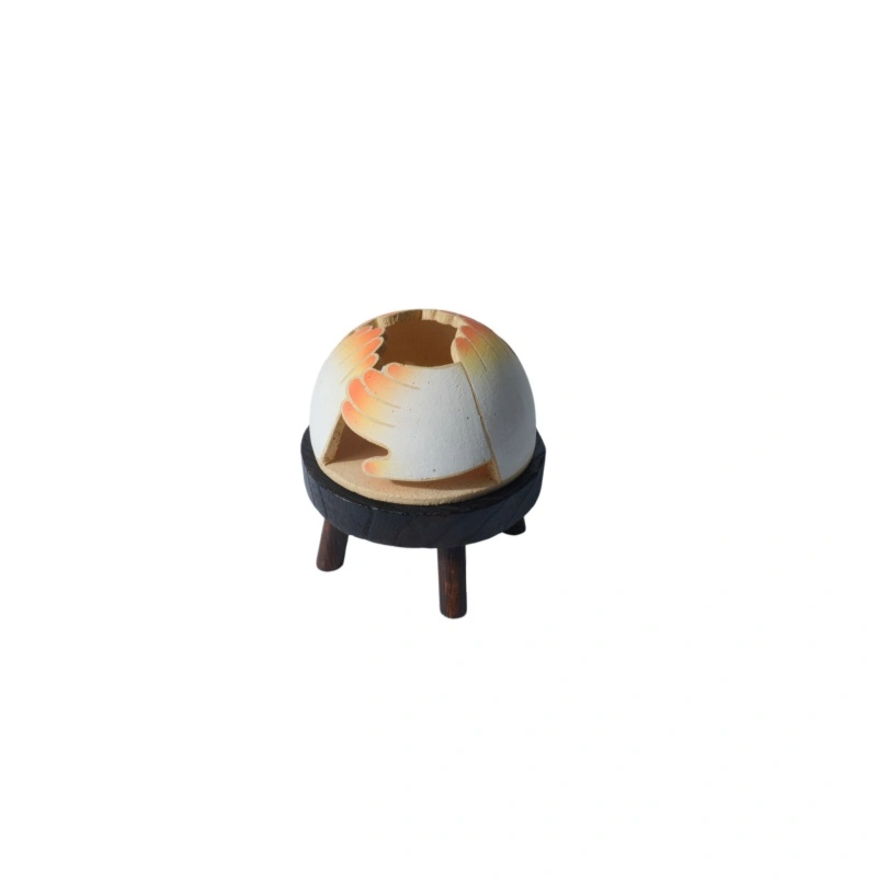 Burning Double Hands Ornament