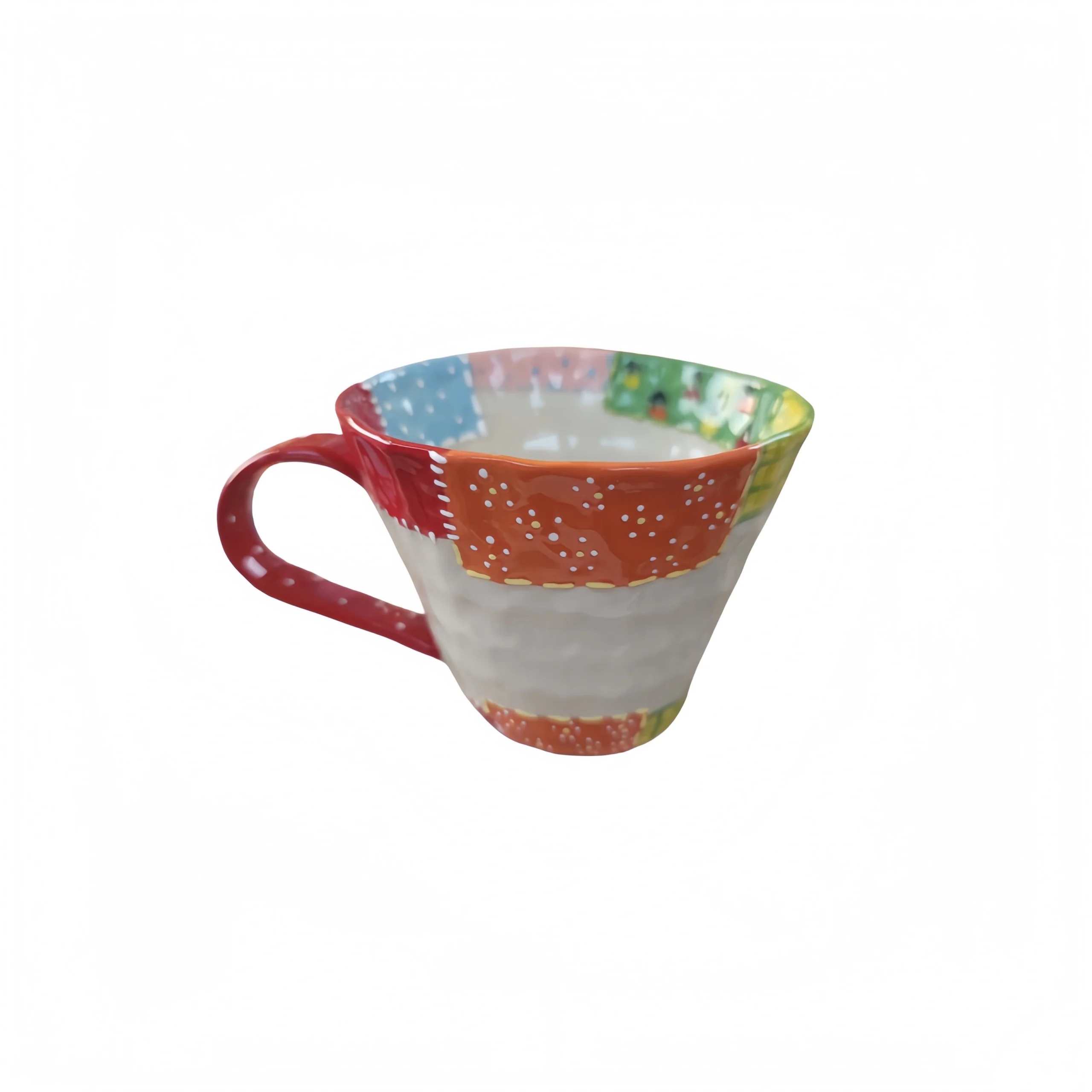 Colorful Conical Hat Mug