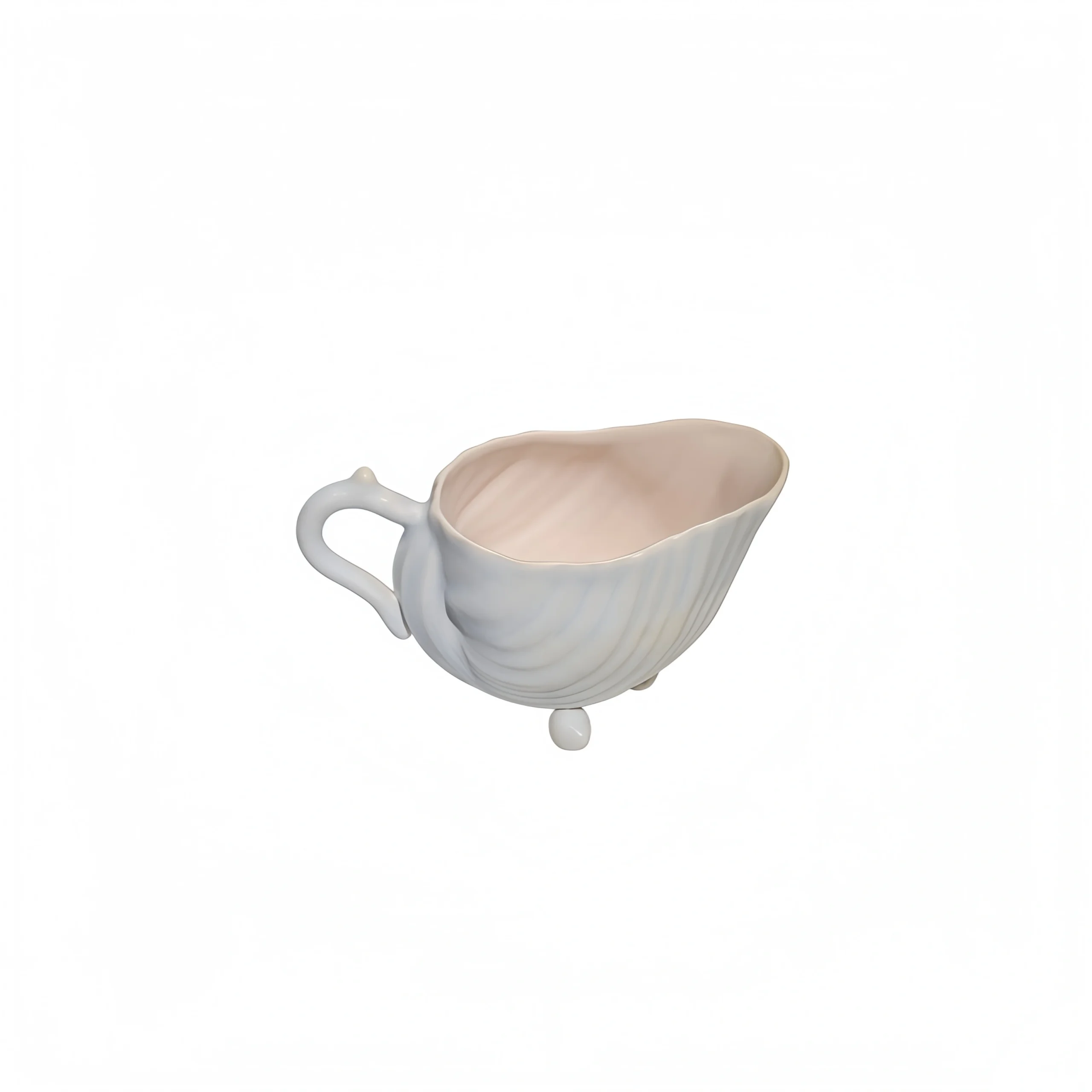 Blue-Pink Conch Coffee Cup