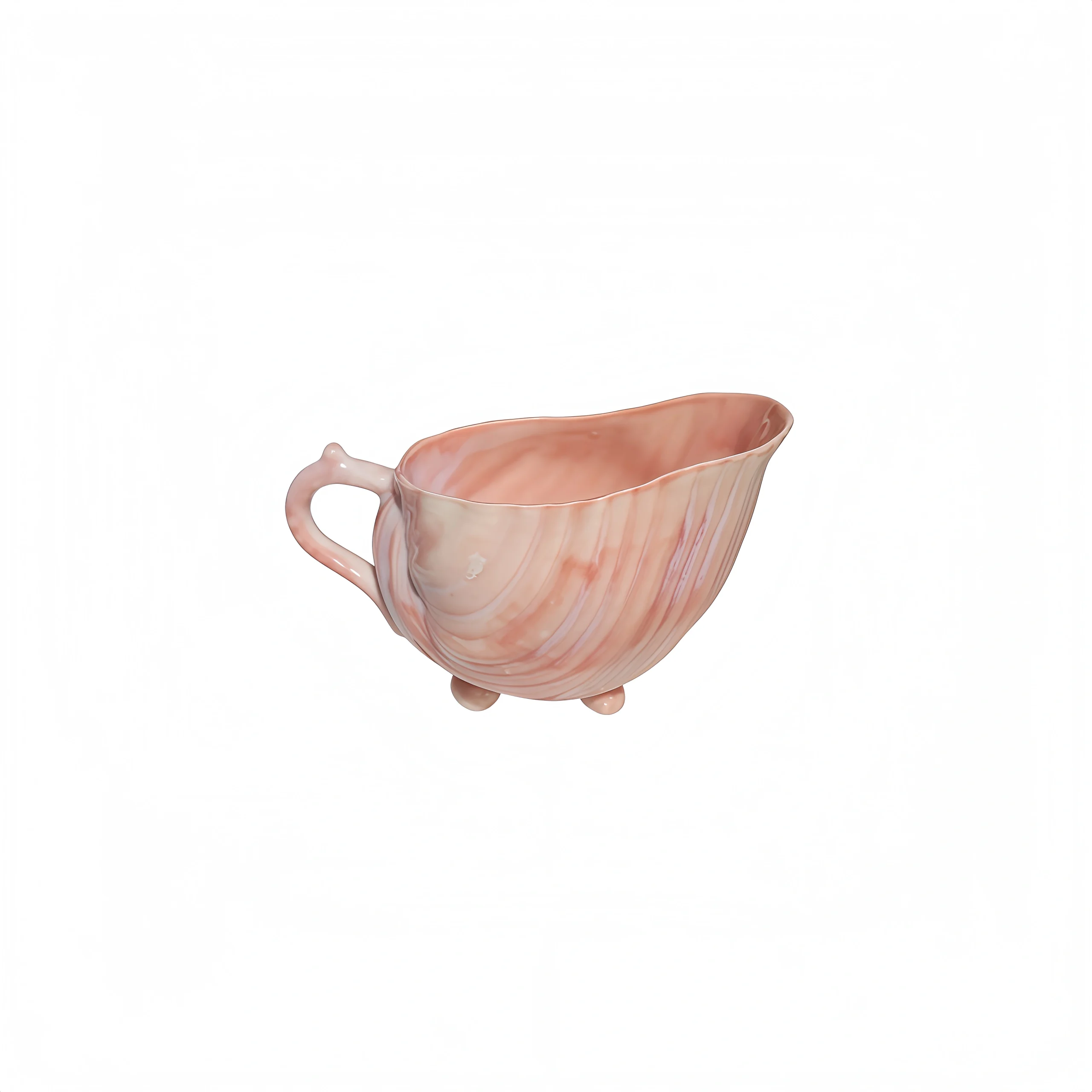 Pink Conch Coffee Cup