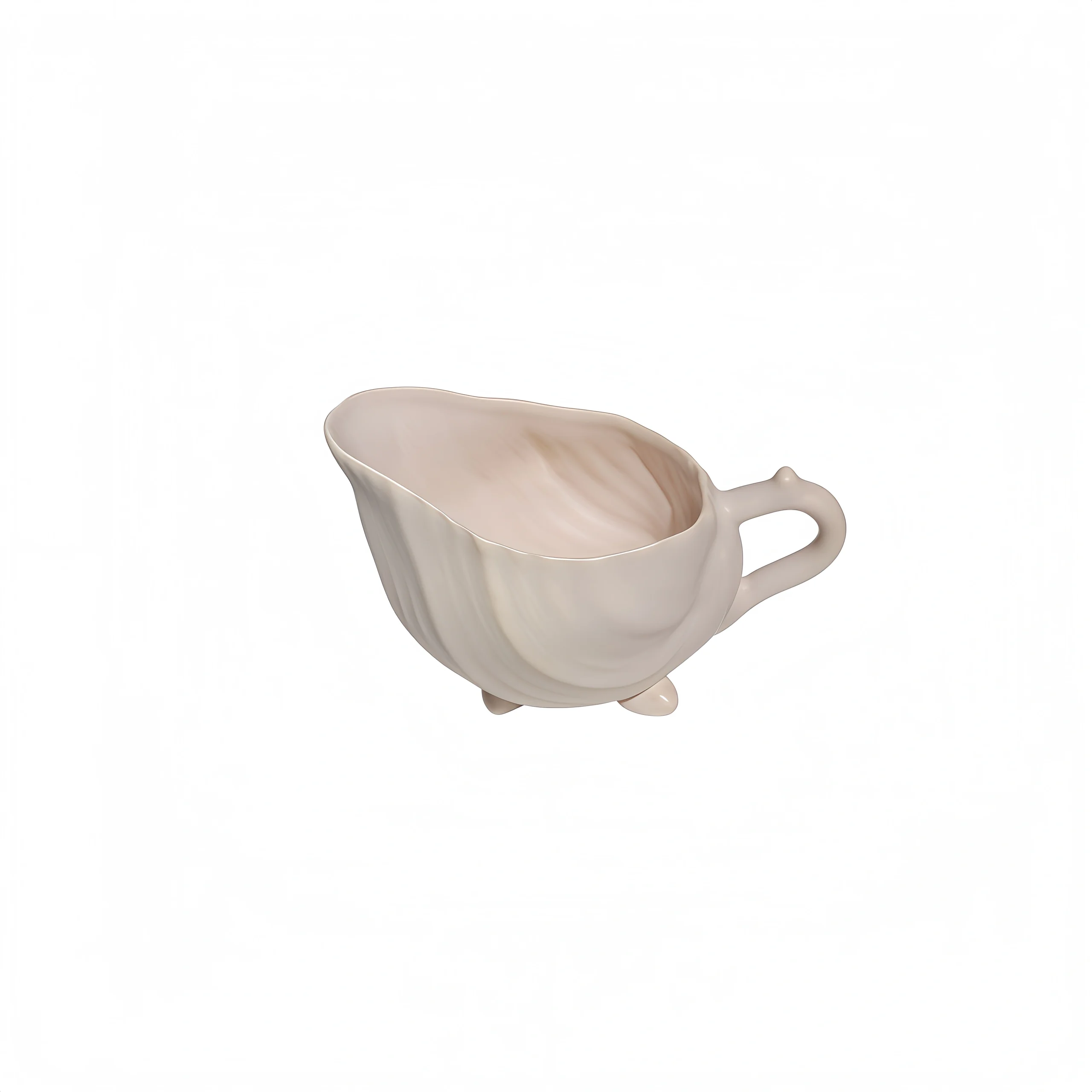 Pink-White Conch Coffee Cup