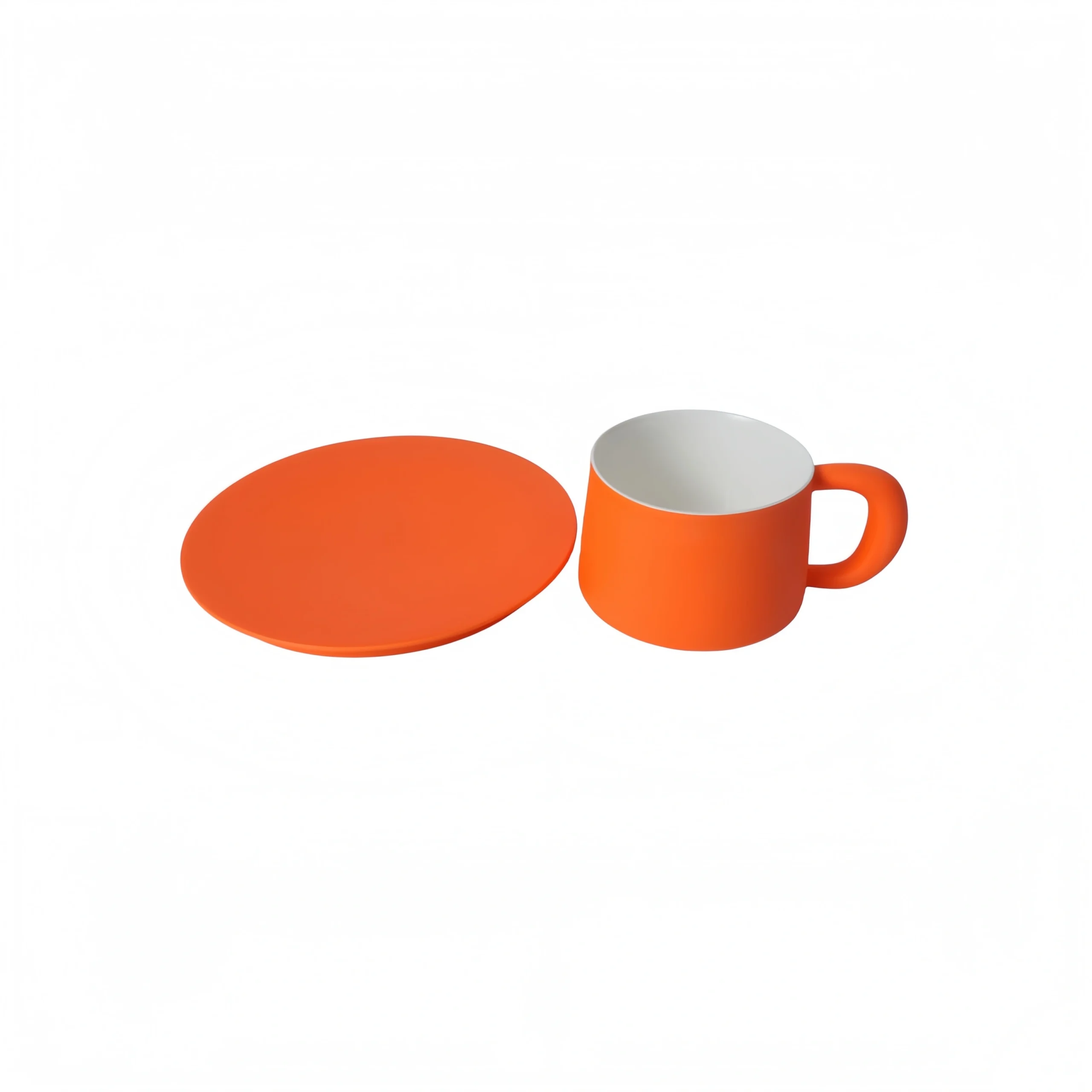 Ideal Coffee Cup – Sweet Orange Red