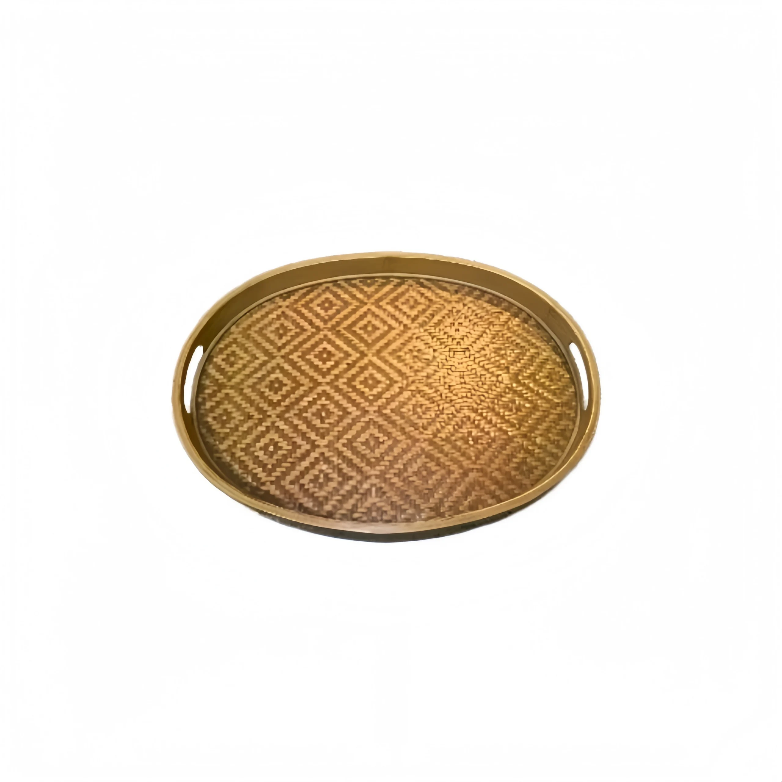 Oval Handle Large Tray