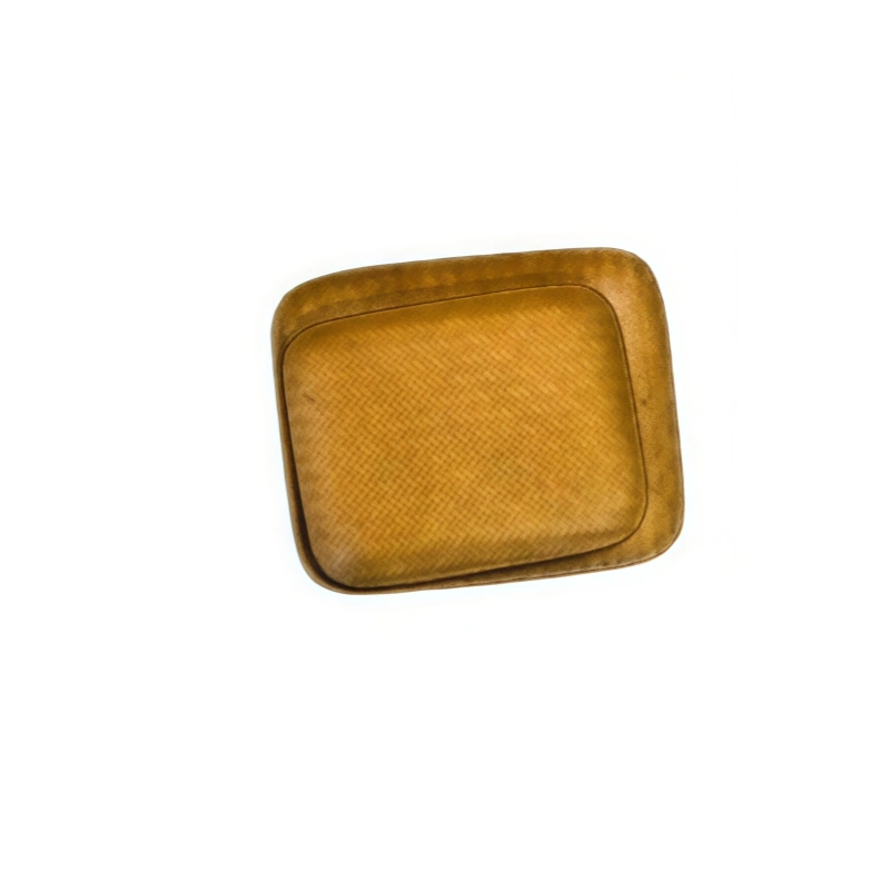 Double-Layer Bamboo Fruit Dish Set (Large & Medium)