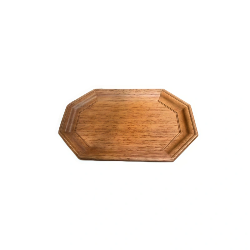 Wooden Octagonal Tray