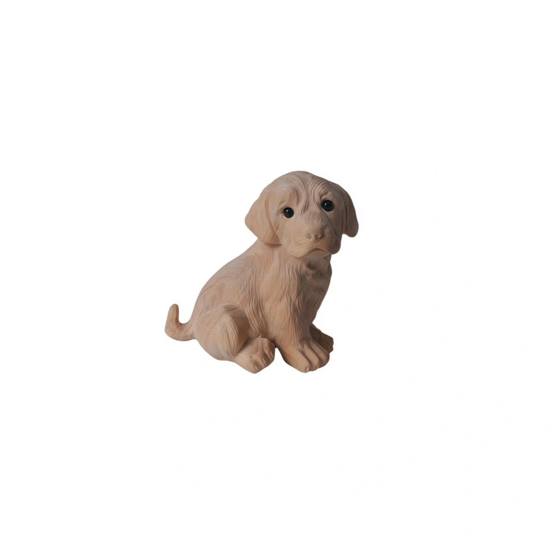Little Dog Boxwood Ornament