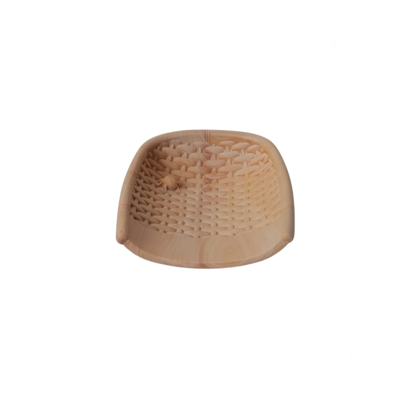 Wealth Gathering Dustpan Boxwood Ornament