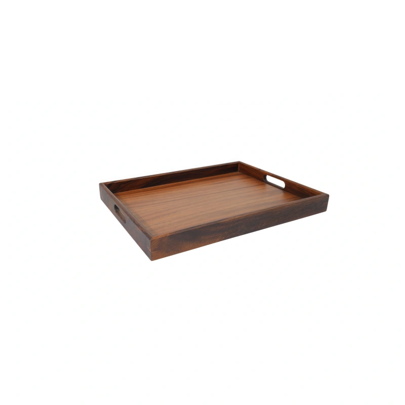 Walnut Double-Handle Tray – Large