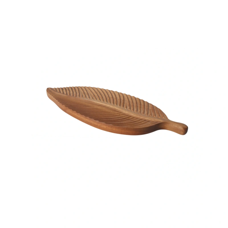 Walnut Leaf-Shaped Tray