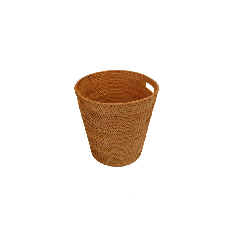 Large Rattan Clothes Basket