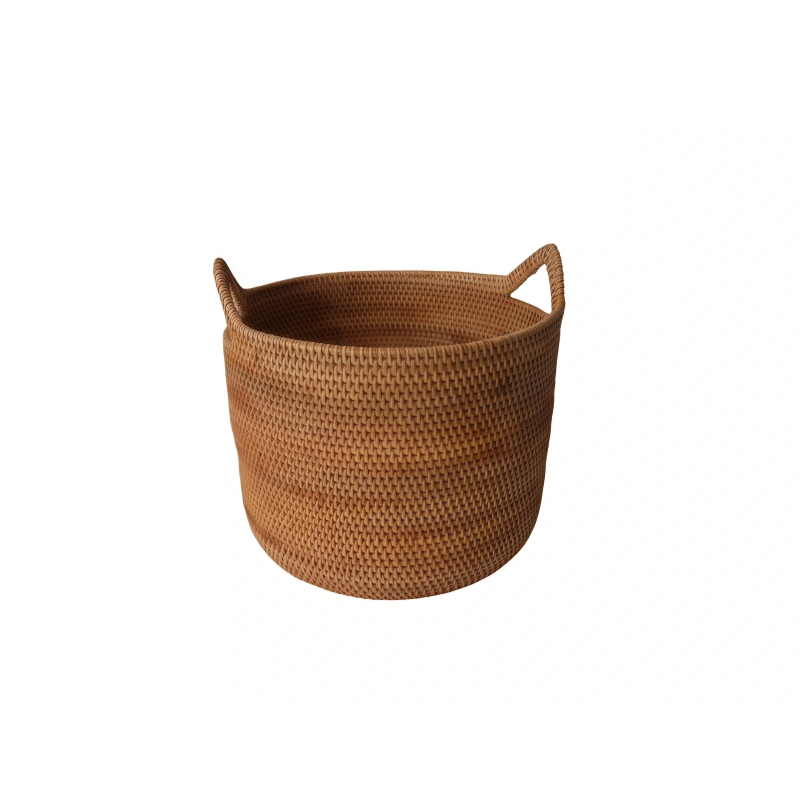 Rattan Clothes Basket With Liner