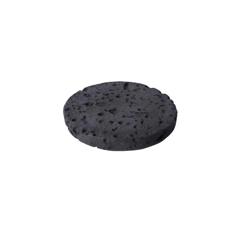 Volcanic Rock Thin Round Coaster