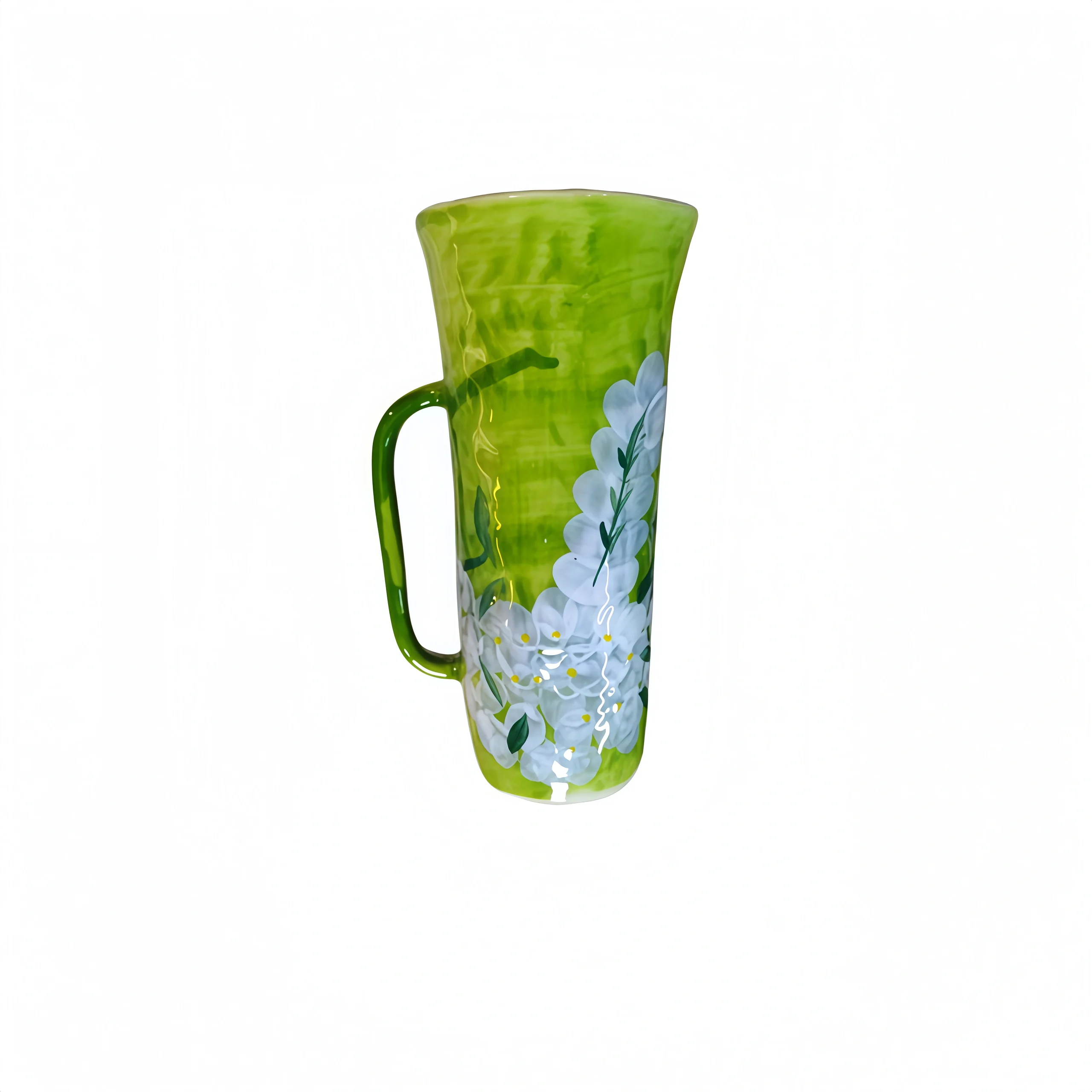 Lily of the Valley Ceramic Beer Mug