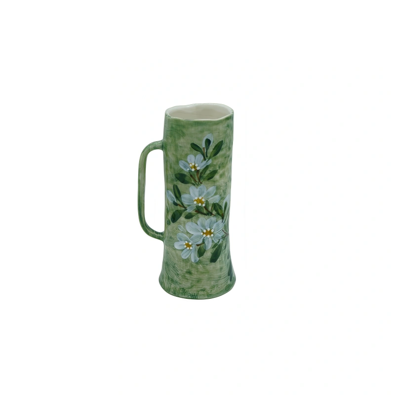 Daisy Ceramic Beer Mug