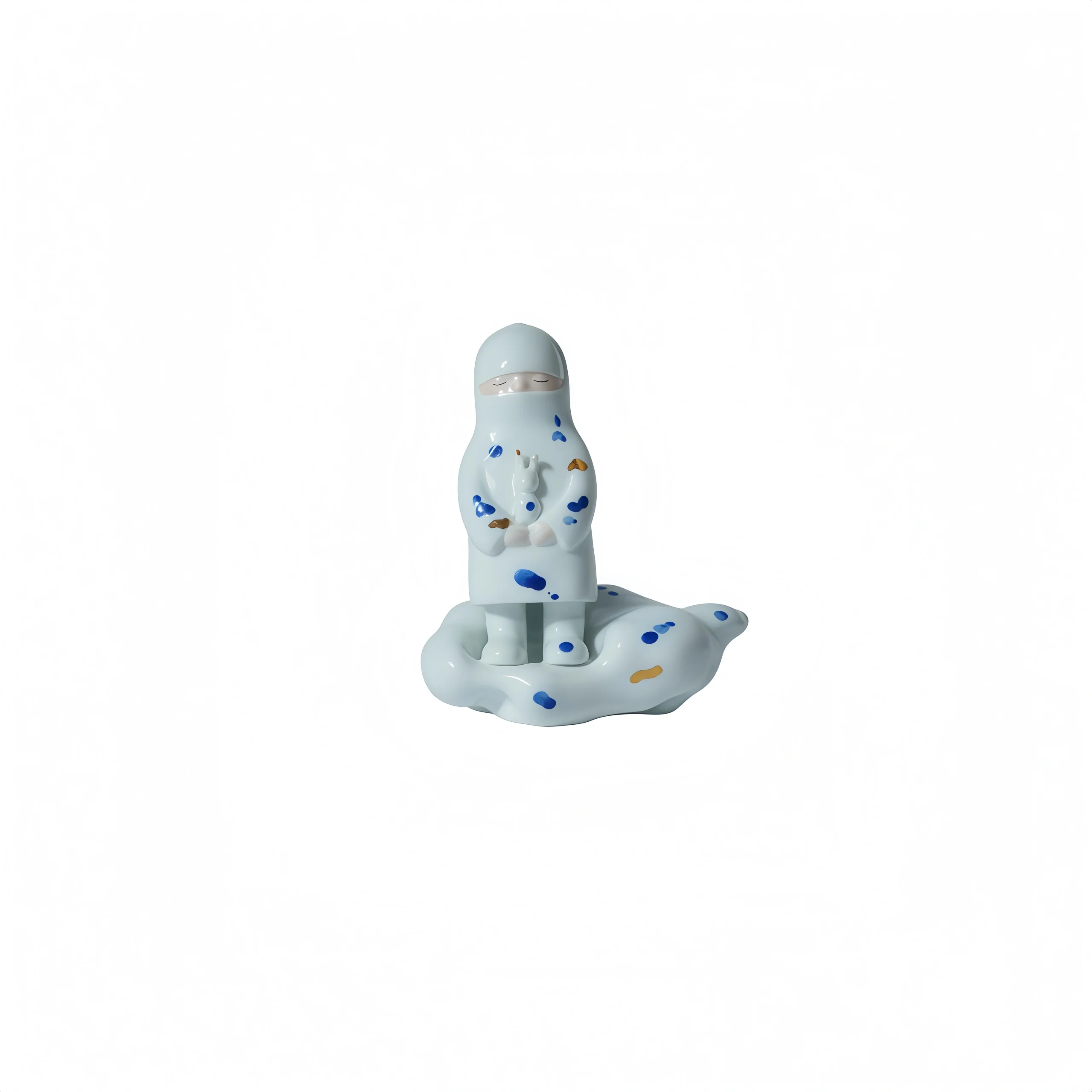 Ceramic Figurine Flower Dream Rain – Standing