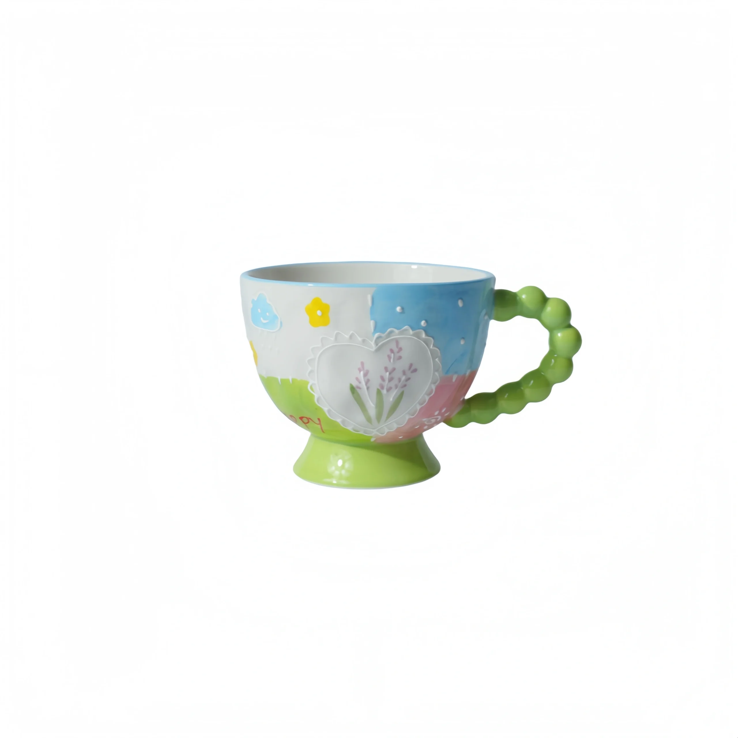 Rose Flower Cartoon Cup