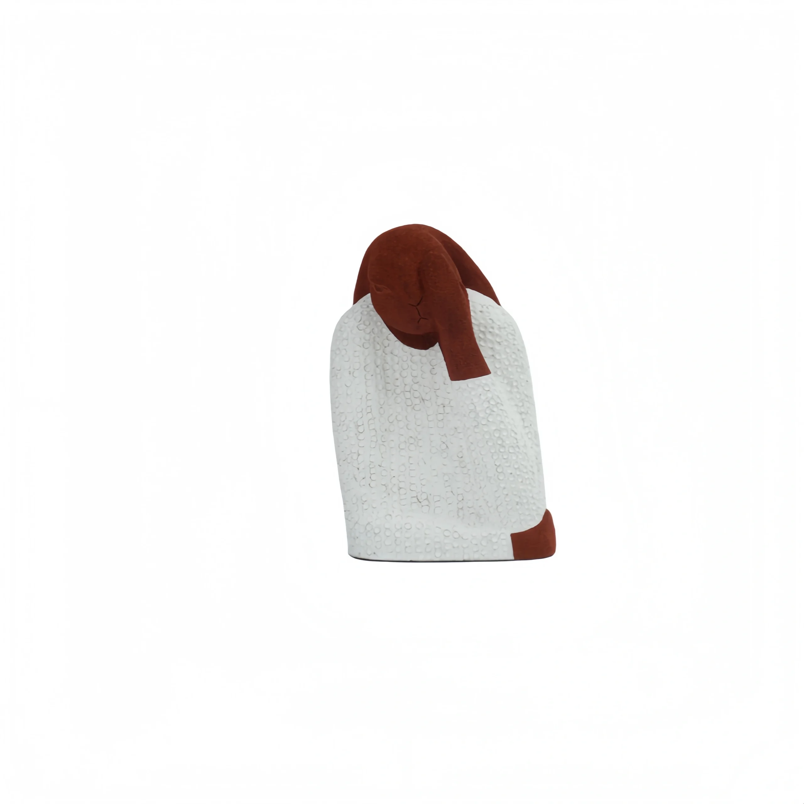 Covering Eyes Bunny Figurine