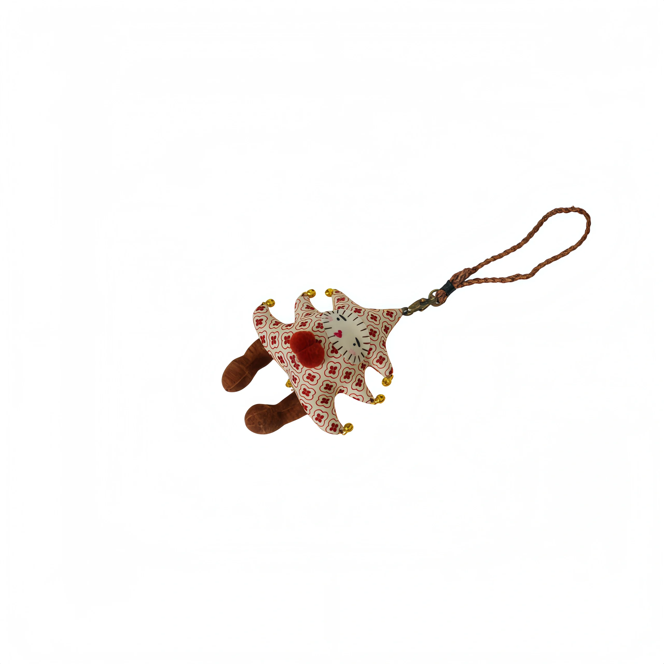 Red Flower Christmas Tree Ornament