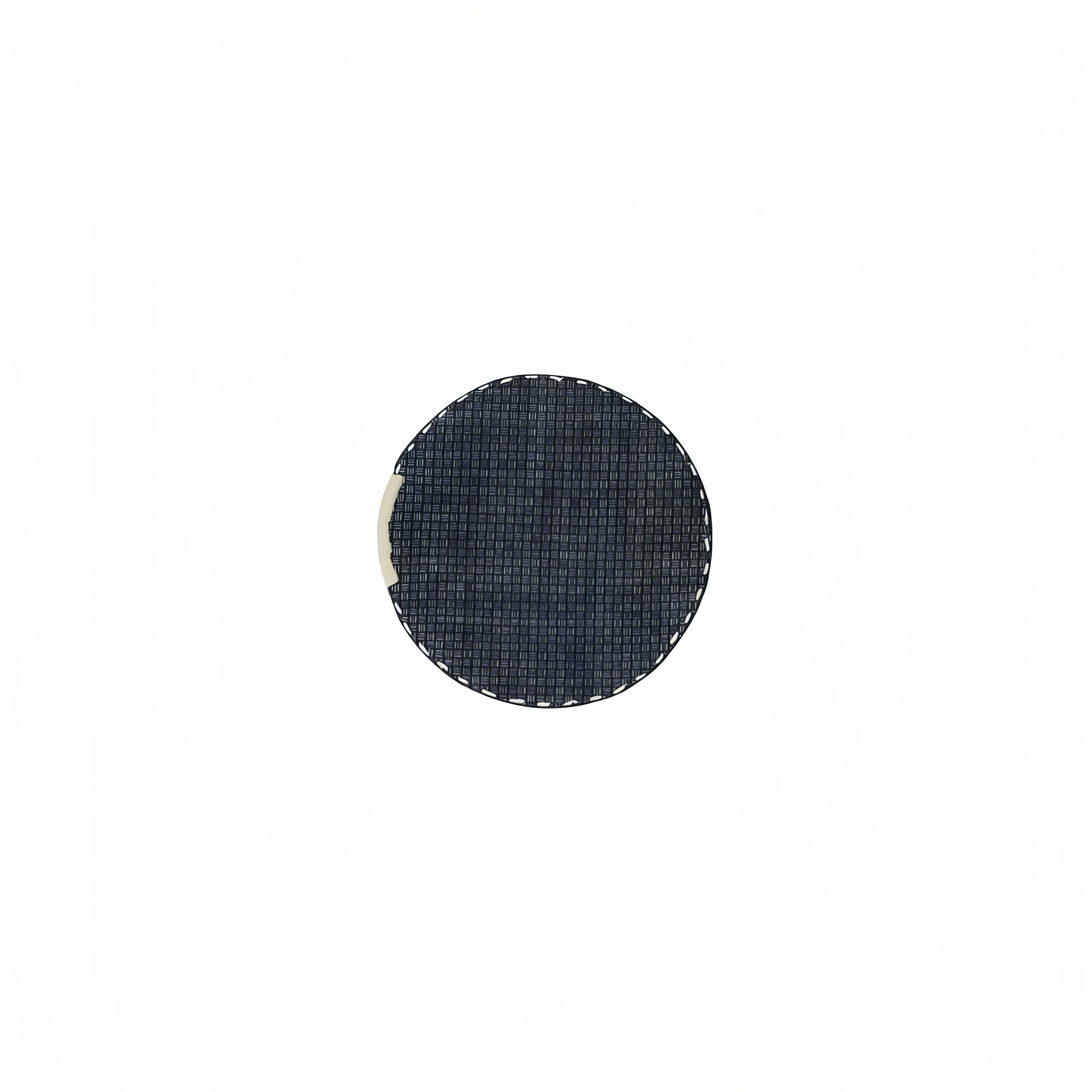 Light Gray Round Coaster